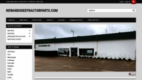 What Newandusedtractorparts.com website looked like in 2020 (3 years ago)