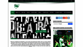 What Naijavibe.com.ng website looked like in 2020 (3 years ago)