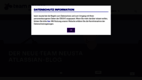 What Neusta.de website looked like in 2020 (3 years ago)