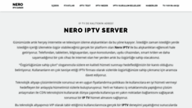 What Neroiptv.com website looked like in 2020 (3 years ago)
