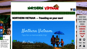 What North-vietnam.com website looked like in 2020 (3 years ago)