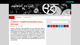 What Nuevosrelojes.com website looked like in 2020 (3 years ago)