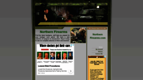 What Northernfirearms.com website looked like in 2020 (3 years ago)