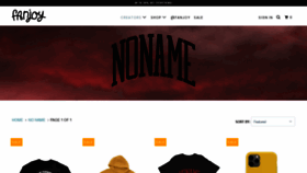 What Nonameofficial.com website looked like in 2020 (3 years ago)