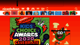 What Nickelodeon.ro website looked like in 2020 (3 years ago)