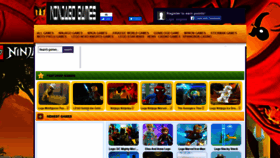 What Ninjagogames.org website looked like in 2020 (3 years ago)