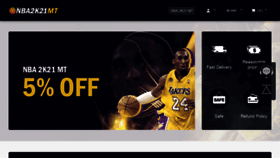 What Nba2k21mt.com website looked like in 2020 (3 years ago)