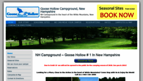 What Nhcampgrounds.com website looked like in 2020 (3 years ago)