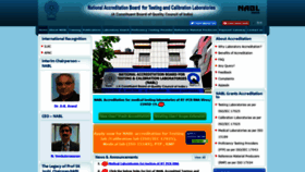 What Nabl-india.org website looked like in 2020 (3 years ago)