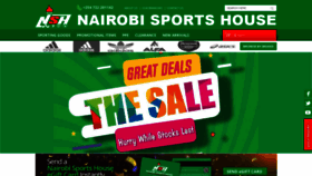 What Nairobisportshouse.com website looked like in 2020 (3 years ago)