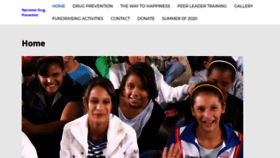 What Narconon.org.za website looked like in 2020 (3 years ago)