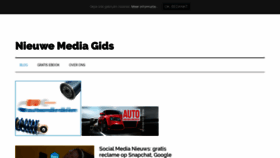 What Nieuwemediagids.nl website looked like in 2020 (4 years ago)