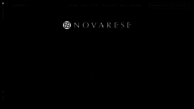 What Novarese.jp website looked like in 2020 (3 years ago)