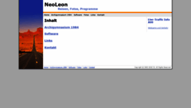 What Neoleon.de website looked like in 2020 (3 years ago)