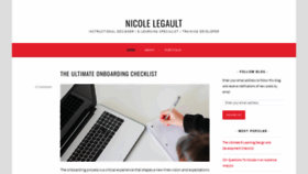 What Nlegault.ca website looked like in 2020 (3 years ago)