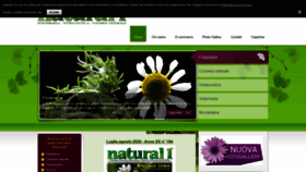 What Natural1.it website looked like in 2020 (3 years ago)