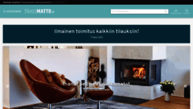 What Nettimatto.fi website looked like in 2020 (3 years ago)