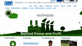What Ntpc.co.in website looked like in 2020 (3 years ago)