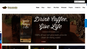 What Nonprofitcoffee.com website looked like in 2020 (5 years ago)