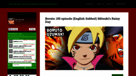 What Narutotubes.com website looked like in 2020 (3 years ago)