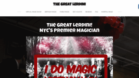 What Nycbirthdaymagician.com website looked like in 2020 (3 years ago)
