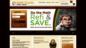 What Northcountycu.org website looked like in 2020 (3 years ago)