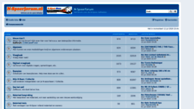 What N-spoorforum.nl website looked like in 2020 (3 years ago)