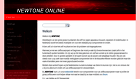 What Newtone-online.nl website looked like in 2020 (3 years ago)