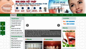 What Nhakhoavietphap.org website looked like in 2020 (3 years ago)