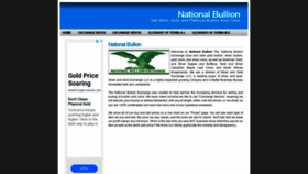 What Nationalbullion.com website looked like in 2020 (3 years ago)