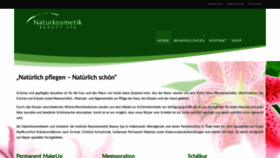 What Naturkosmetik-harz.de website looked like in 2020 (3 years ago)
