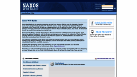 What Naxosradio.com website looked like in 2020 (3 years ago)