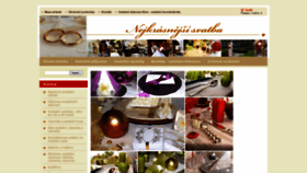 What Nejkrasnejsi-svatba.cz website looked like in 2020 (3 years ago)