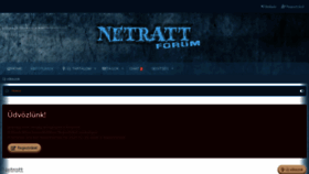 What Netratt.com website looked like in 2020 (3 years ago)