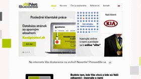 What Netsuccess.sk website looked like in 2020 (3 years ago)