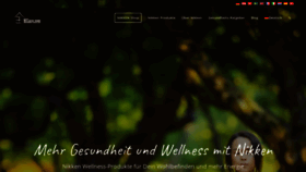 What Nikkenwellbeing.de website looked like in 2020 (3 years ago)