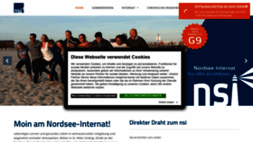 What Nordsee-internat.de website looked like in 2020 (3 years ago)