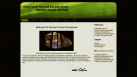 What Northernwoodexpressions.com website looked like in 2020 (3 years ago)