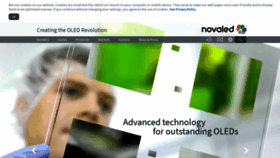 What Novaled.com website looked like in 2020 (3 years ago)