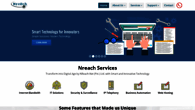What Nreach.net.bd website looked like in 2020 (3 years ago)