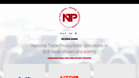 What Ntpshow.com website looked like in 2020 (3 years ago)