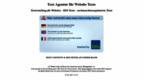 What Nur-texte.de website looked like in 2020 (3 years ago)