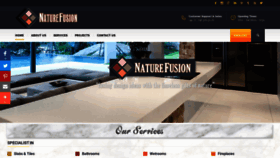 What Nature-fusion.com website looked like in 2020 (3 years ago)