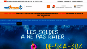 What Navi-discount.fr website looked like in 2020 (3 years ago)