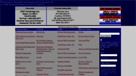 What Njlaws.com website looked like in 2020 (3 years ago)