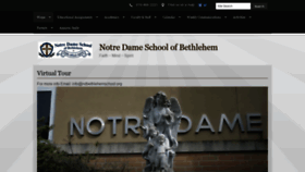 What Ndbethlehemschool.org website looked like in 2020 (5 years ago)