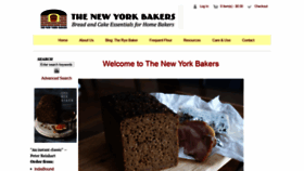 What Nybakers.com website looked like in 2020 (3 years ago)