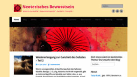What Neoterisches-bewusstsein.com website looked like in 2020 (3 years ago)