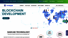 What Nadcab.com website looked like in 2020 (4 years ago)