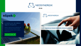 What Neosynergix.com website looked like in 2020 (3 years ago)